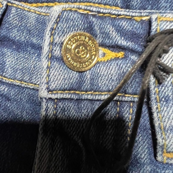 NWT Scotch & Soda Mens Blue Denim Ralston Style Slim Fit Jeans Medium Wash 28x32 - Picture 8 of 12